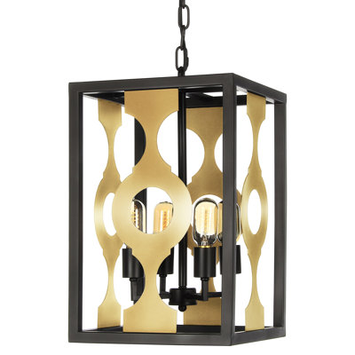 Balustrade 4 - Light Lantern Rectangle Pendant