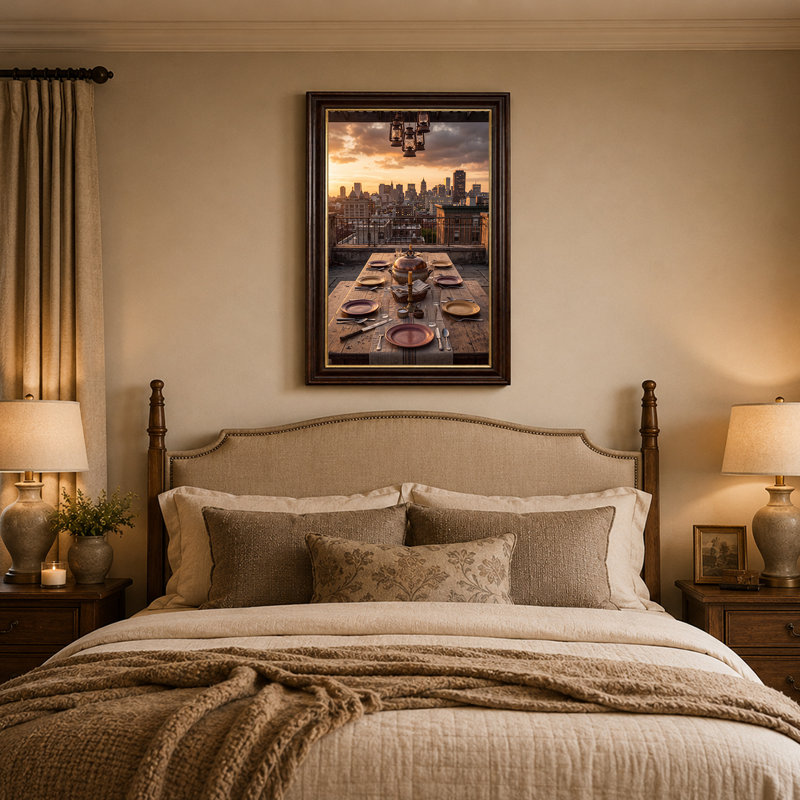 Art mural sur toile Rustic, 24"H x 16"W