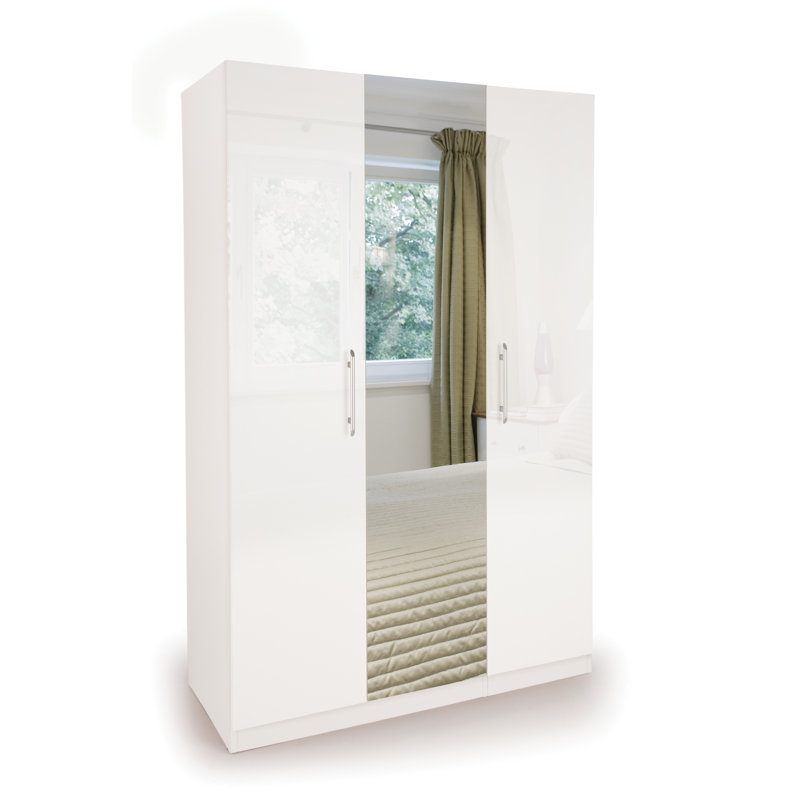 Beverley 3 Door Manufactured Wood Wardrobe