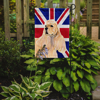 Drapeau de jardin 2 côtés english union jack