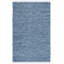Tapis de couleur unie en cuir recyclé et en coton Rosemarie-1773180001