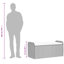 Banc de rangement avec coussin Vidaxl-194636605-194636603-194636604