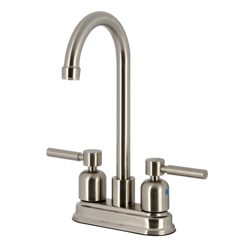 Kingston Brass Concord Two-Handle 2-Hole Deck Mount Bar Faucet