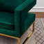 Chaise avec accoudoirs recouverts de tissu d'ameublement-111754560-111754555