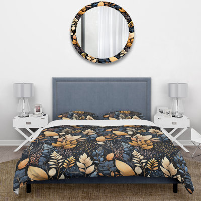 Ensemble de housse de couette Earthy Tones Natures Palotan Botanical Plants II - Plants