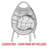 Outdoor 44'' Lounge Chair Seat / Back Cushion-1596866659