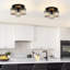 Plafonnier encastré en cristal 3 lumières Tiarra-1756982912