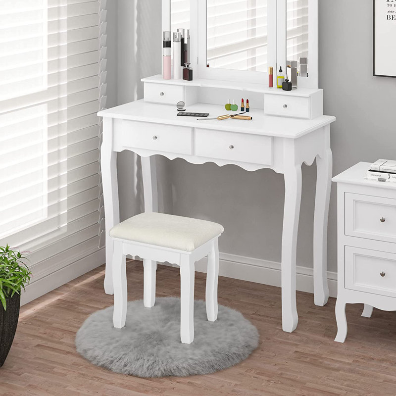 Manufactured Wood Accent Stool