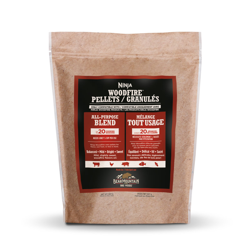 Ninja Woodfire Pellets, All-Purpose Blend, 2-lb Bag