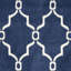 Tapis d'intérieur bleu marine / beige Arlecia-31311728
