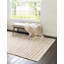 Tapis brun clair tressé Arene-1813337167