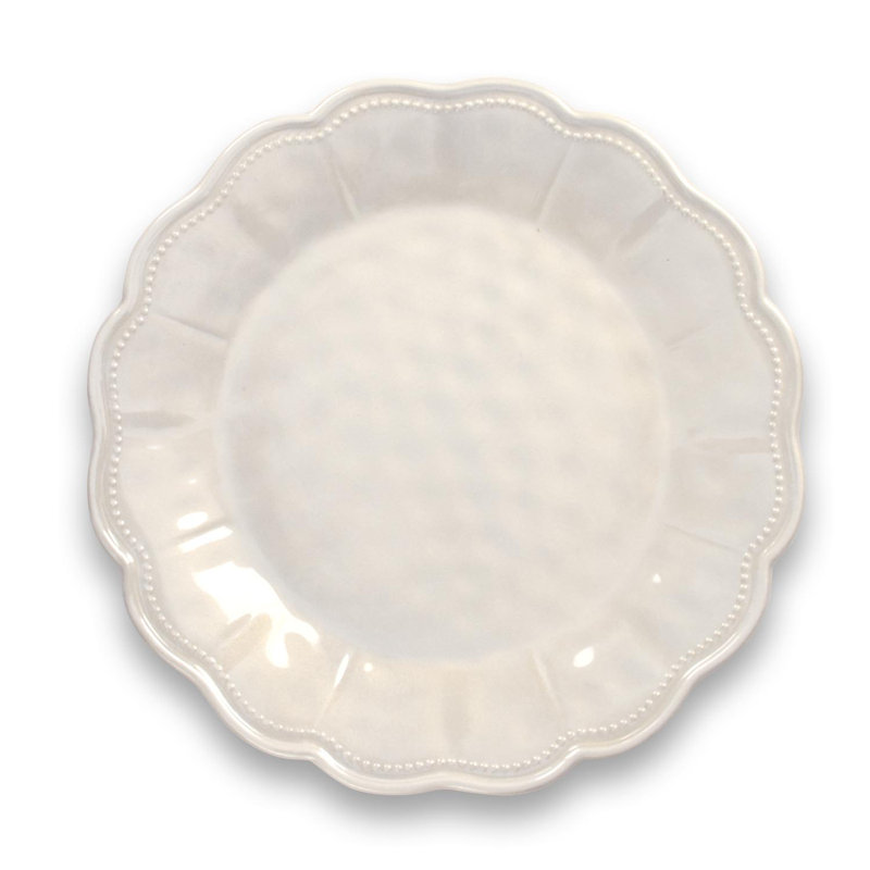 Assiette plate en mélamine 10,5 po Kaius, Or