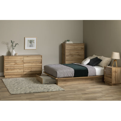 Serrano Queen Platform Bed With Drawer