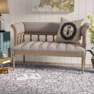 Meurer Upholstered 56.3'' Settee