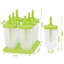6 pièces moules à glaçons réutilisables crème glacée bricolage machine à glaçons machine à glaçons en plastique pour les collations glacées maison