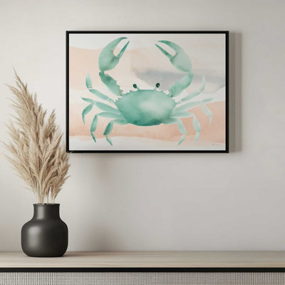 «High Tide Crab» par Nicole DeCamp, reproduction d'art