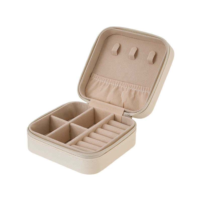 Makeup Organiser + Portable, Beige