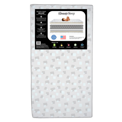 Beautysleep Mindful Night Deluxe Two-Stage Crib and Toddler Mattres