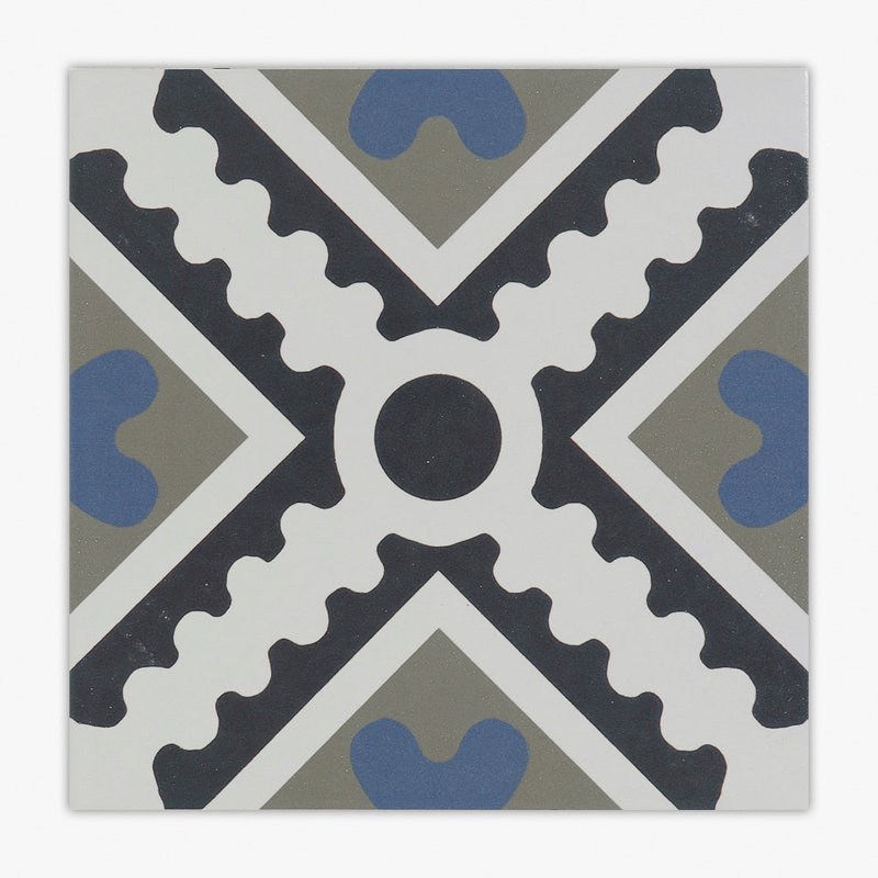 Carreau de mur et de sol en porcelaine aspect pierre 8 po x 8 po Marmette