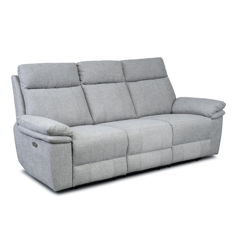 Cooney 3 Seater Electric Reclining Sofa, Grey