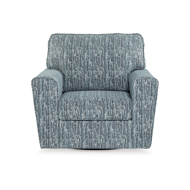 Aurimas Upholstered Swivel Armchair