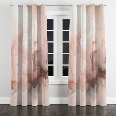 Auree - Modern Velvet Grommet Curtain - Room Darkening - 1 panel
