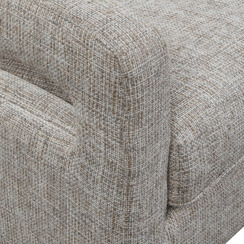 Fauteuil de 28 po de large Griffithville, Lin gris