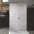 Icon Collection Shower Trim Only: 8" Square Rain Shower Head, Handle Set, & Rough-in Valve Included - Brushed Nickel 