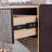 American Vintage Shoe Cabinet Side Cabinet 15 Pair Shoe Storage Cabinet