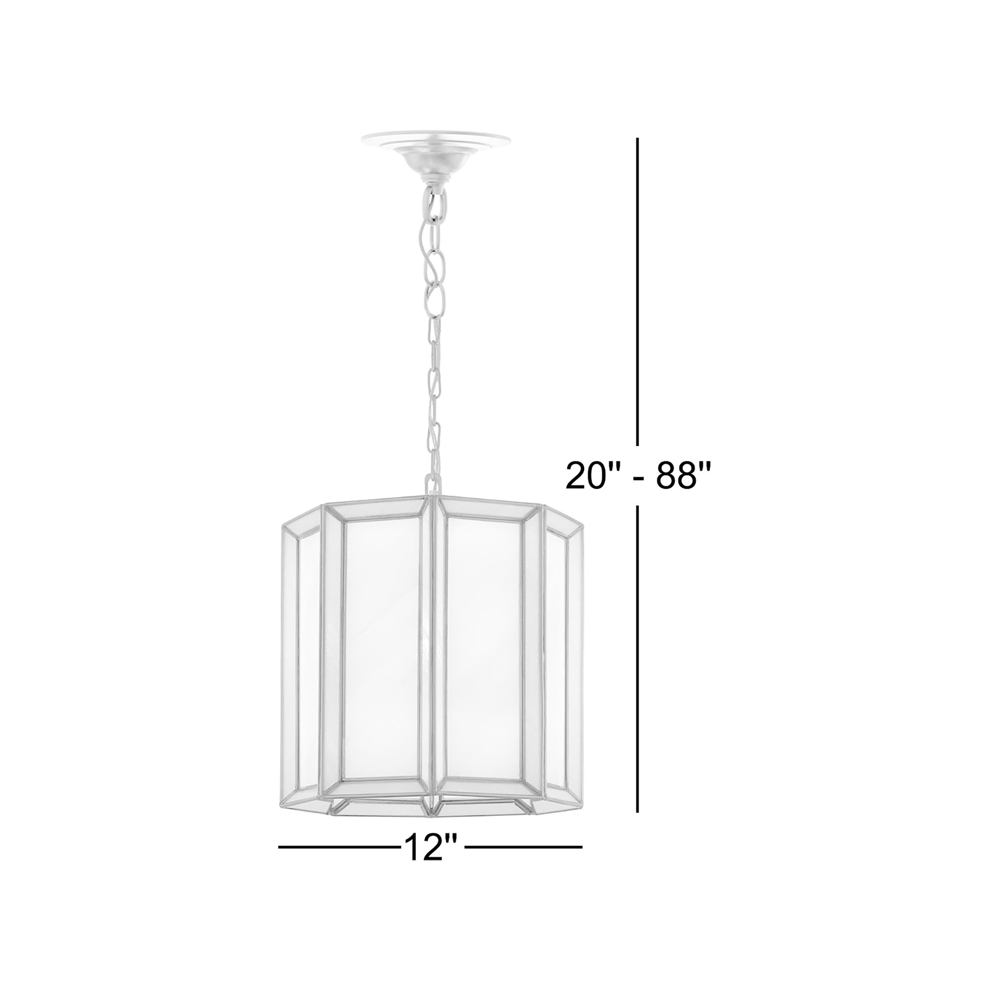Daze Single Light Glass Dimmable Pendant
