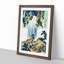 Yoro Waterfall in Mino Province by Katsushika Hokusai - Picture Frame Art Print-55641280-55641273