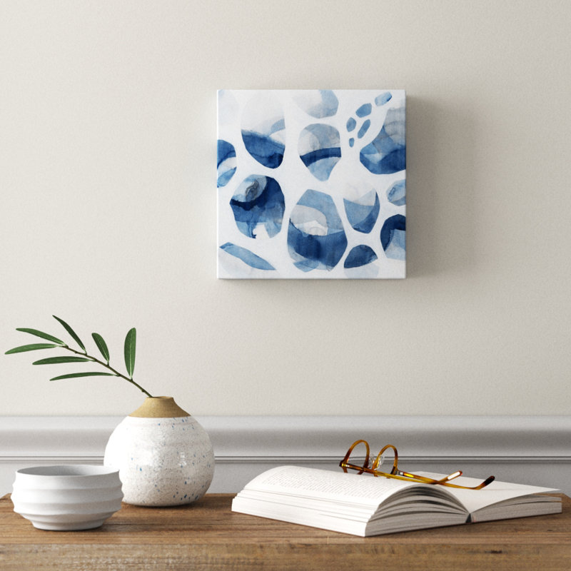 « lacuna ii », reproduction d’art sur toile, H 10 po x l 10 po x P 1,5 po, Toile tendue