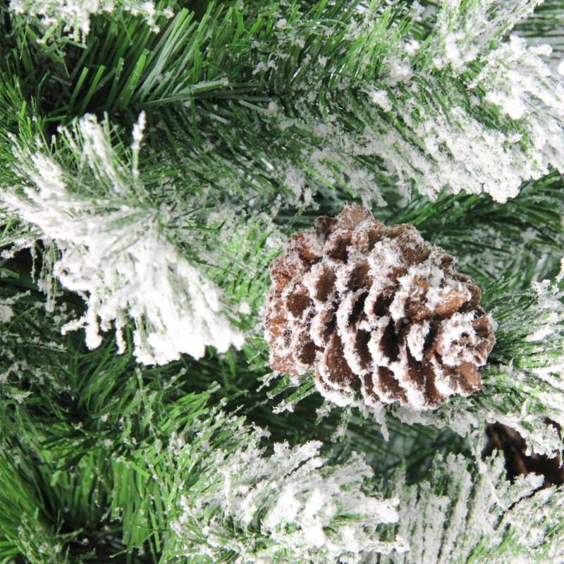 Arbre de Noël artificiel pin enneigé 4 pi - non éclairé