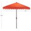 Parasol de marché festonné 90 po Taplow Faye-412140764