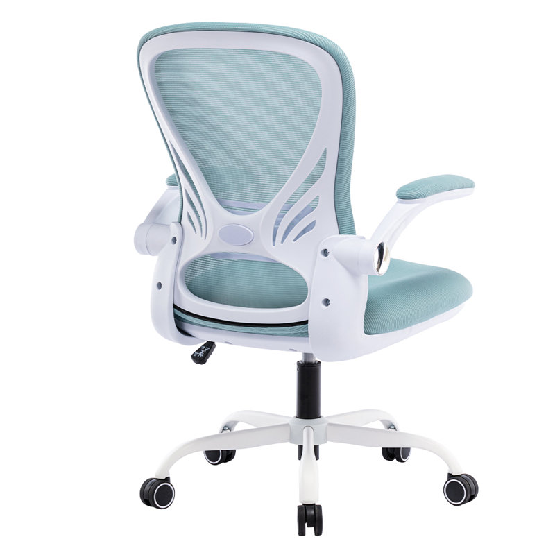 Inbox Zero Office Chair, Blue, White
