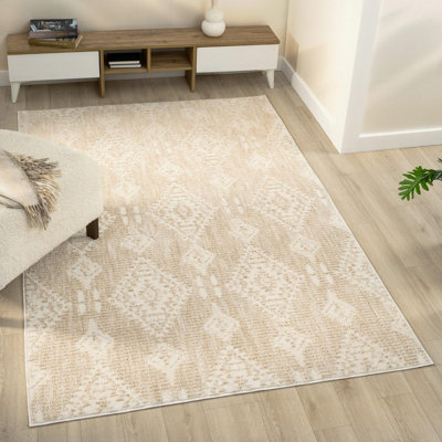 Tapis marocain à losanges