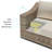 Eloisa Wicker 11 - Person Patio Conversation Set with Cushions-1108020913-1128557302-1128557299