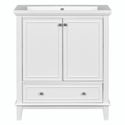 Meuble-lavabo simple 30 po avec comptoir