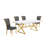 Benzino Trestle Dining Set-1025142341-1025142343-1025224444
