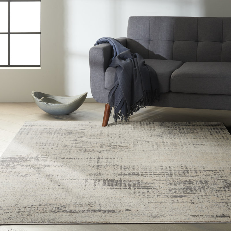 Claverton Abstract Area Rug, Rectangle 160 x 221cm