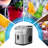 Havato 34lbs/Day Nugget Ice Maker Countertop - Chewable Pebble Ice, One-Click Operation, Self-Cleaning, Home/Kitchen/Office-100608705