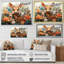 «Coral Brown Line Art Whimsical Animals I», reproduction d'art sur toile-257093859-257093856