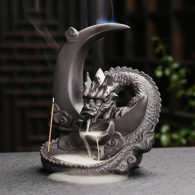 Moon Dragon Incense Burner