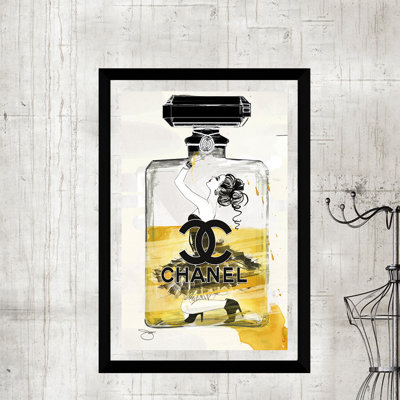 No Way out in Yellow par BY Jodi - Reproduction d'art graphique sur plastique / acrylique encadrée