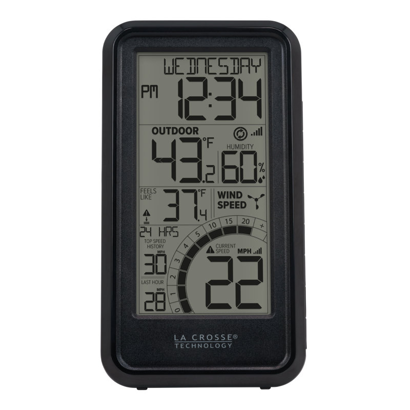 Wind Speed Weather Station with Wind Sensor