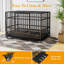 Cage à chien 48 po robuste à l'épreuve des fuites
