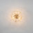 Ahona 3 - Light Hammered Cluster Glass Globe Semi Flush Mount