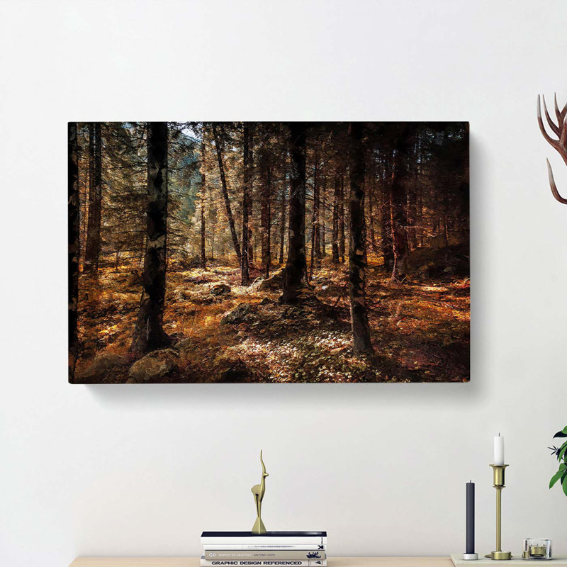 Within The Woods - Wrapped Canvas, 35cm H x 50cm W x 3cm D