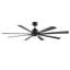 Ventilateur de plafond intelligent à 8 pales avec télécommande incluse, fonctionne avec Alexa et l'application iOS / Android-1932436836-1880958984-1935090381