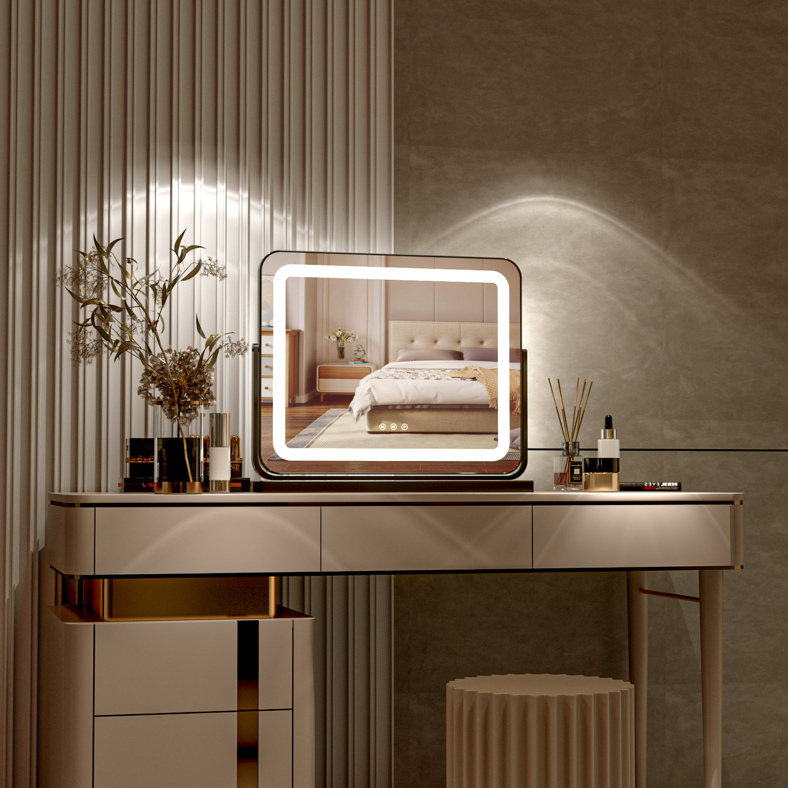 Ivy Bronx Costantina LED Mirror & Reviews | Wayfair